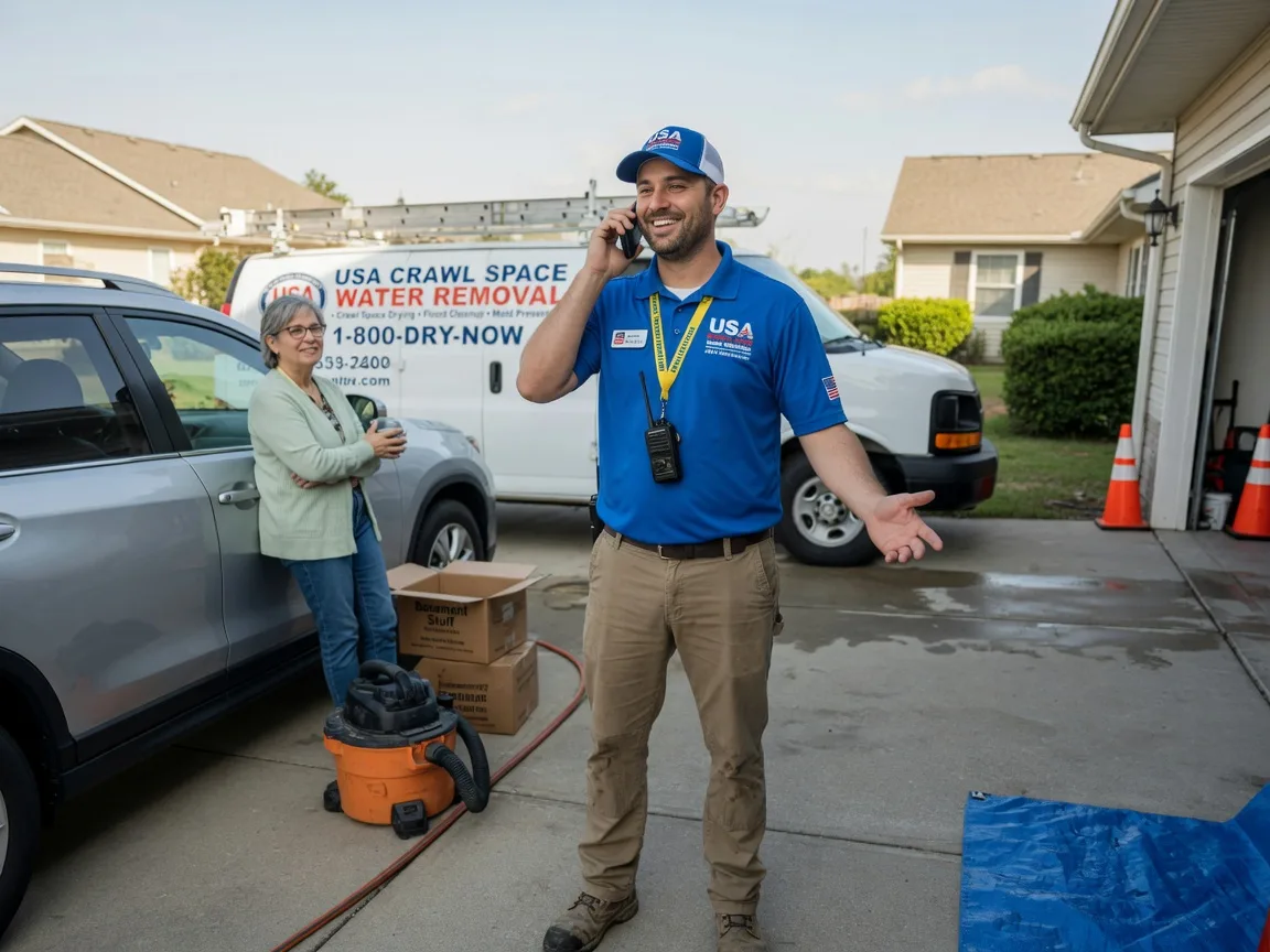 Crawl Space Water Removal Warrenton, GA FAQs